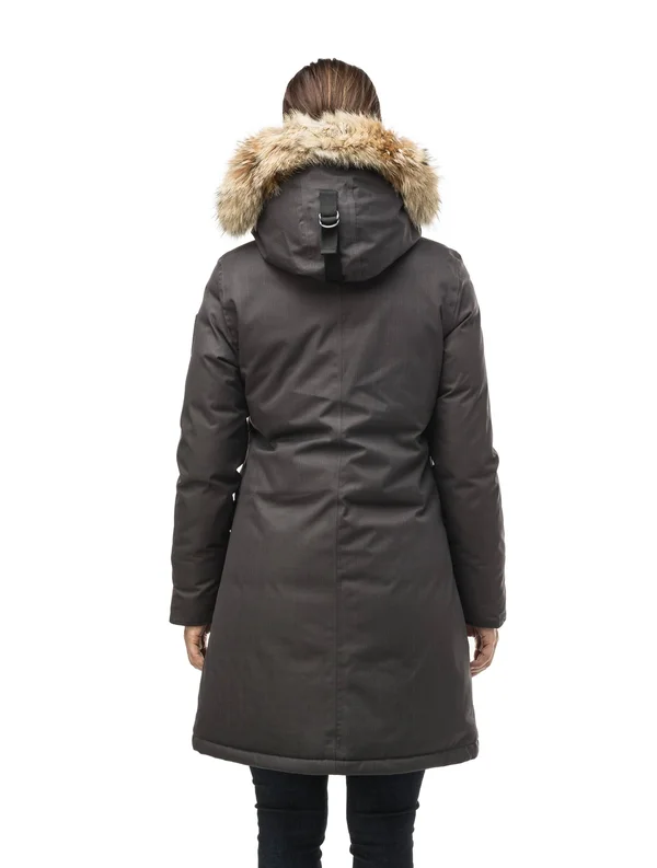 Merideth Ladies Parka, Chalk, Xxs