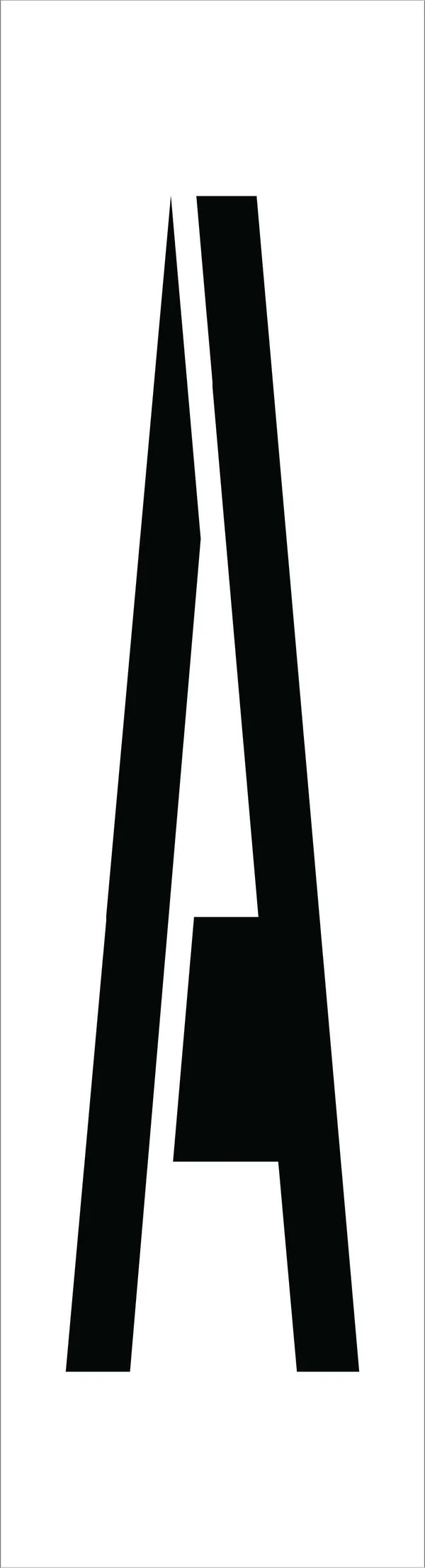NMC - PML36, 36x22Stencil Letter Set A - Z