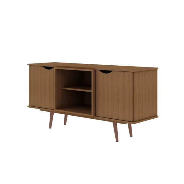 Manhattan Comfort 18PMC5 Hampton 53.54 TV Stand - Maple Cream