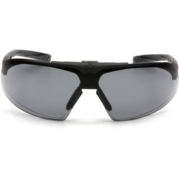 Pyramex Onix Plus - Clear Anti-Fog Bottom Lens/ Gray Flip Lens
