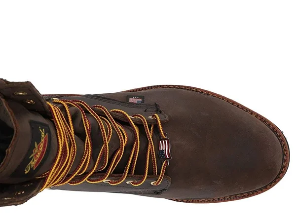 Thorogood Men's Logger Series 9x22 Waterproof - Safety Toe Boot 804-3555, Steel
