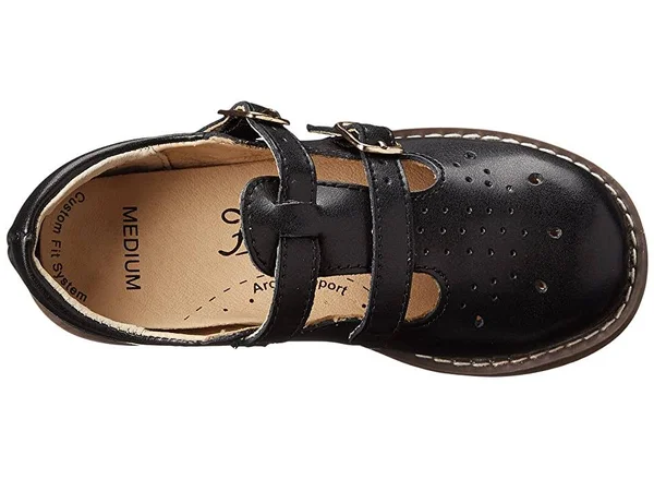 Footmates Danielle 3 (Infant/Toddler/Little Kid) Black, Infant Unisex, Size: 9.5 Toddler