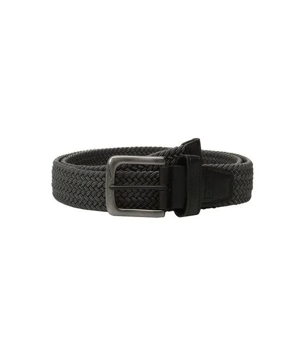 Nike Stretch Woven Belt, Men's, Medium, Dark Grey
