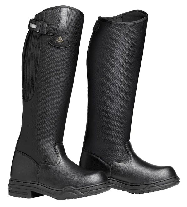 Mountain Horse Ladies Rimfrost Rider III Tall Boot Wide Calf - Black