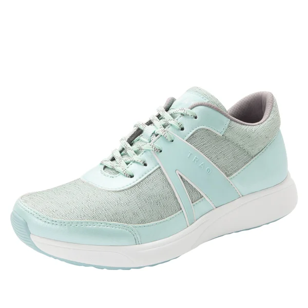 Alegria by PG Lite Women's Traq Qarma Sneaker - Size: 36, Mint Dew Mesh