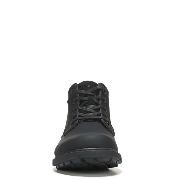 Rockport Storm Surge Plain Toe Boot 14 Men's Black