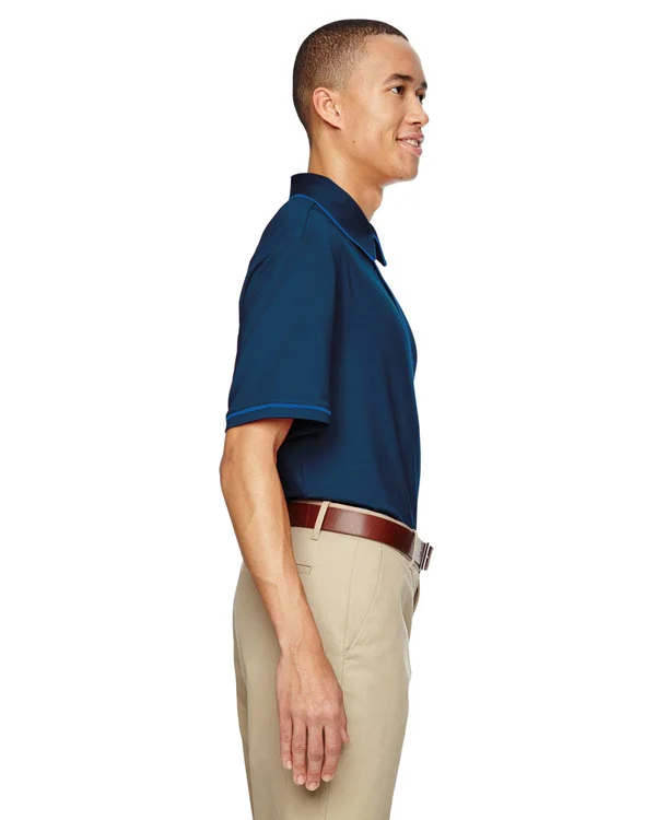 Adidas Golf A125 Men's Puremotion Piped Polo - Rich Blue - Size 3XL