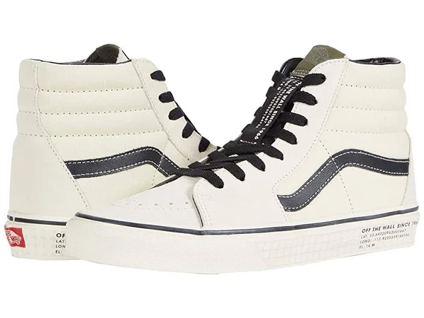 Vans 66 Supply Sk8-Hi (Antique White/Black)