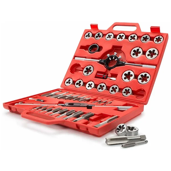 Tekton 7560 Tap and Die Set, 45-Piece (inch)