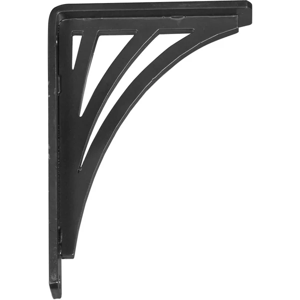Nevio Wrought Iron Bracket Antiqued Copper 2x22W x 12x22D x 15x22H - (Triple Center Brace)