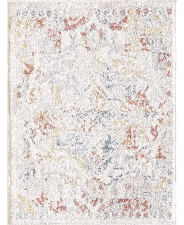 Natco Shiplins Cream/Beige 3 ft. 1 in. x 5 ft. 3 in. Oriental Polypropylene Area Rug