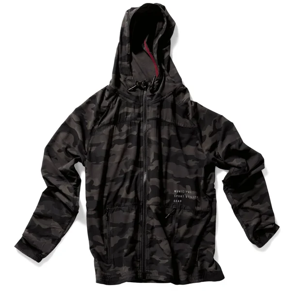 Ninja Shell Jacket in Night Camo, Size Medium, by Municipal