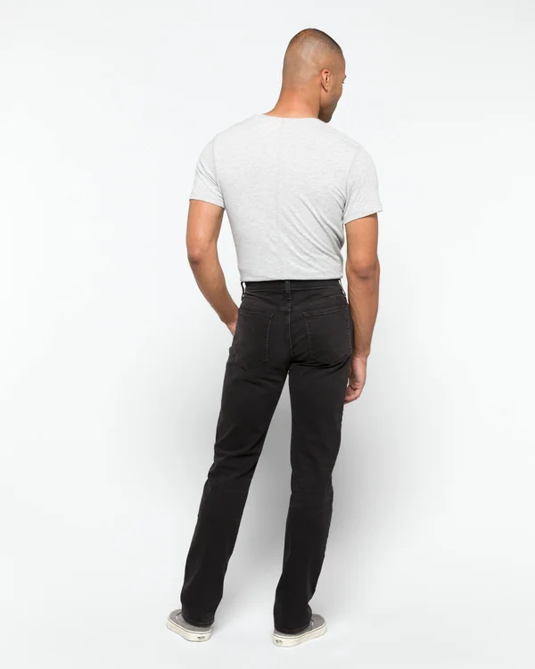 Men's Joe&s The Brixton Slim Straight Leg Jeans, Size 34 - Black