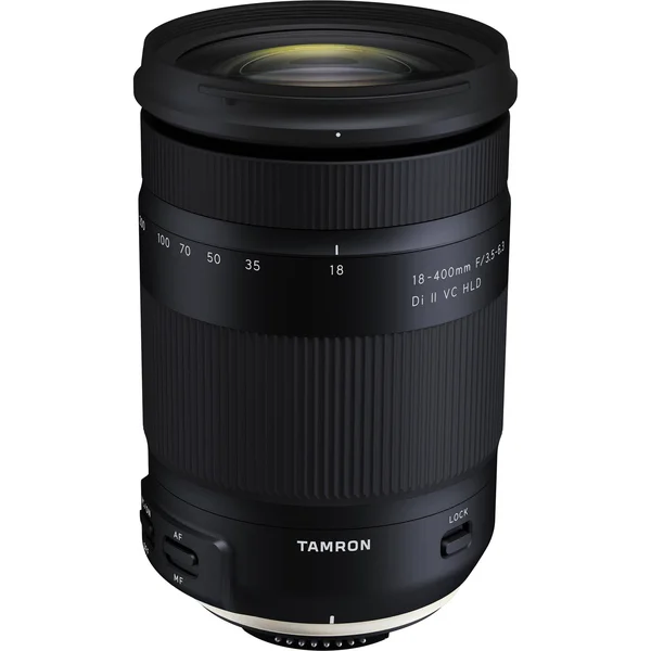 Tamron 18-400mm f/3.5-6.3 di II VC HLD Lens Nikon F (International Model) + 72mm UV Filter + Lens Cap Keeper + Microfiber Cloth