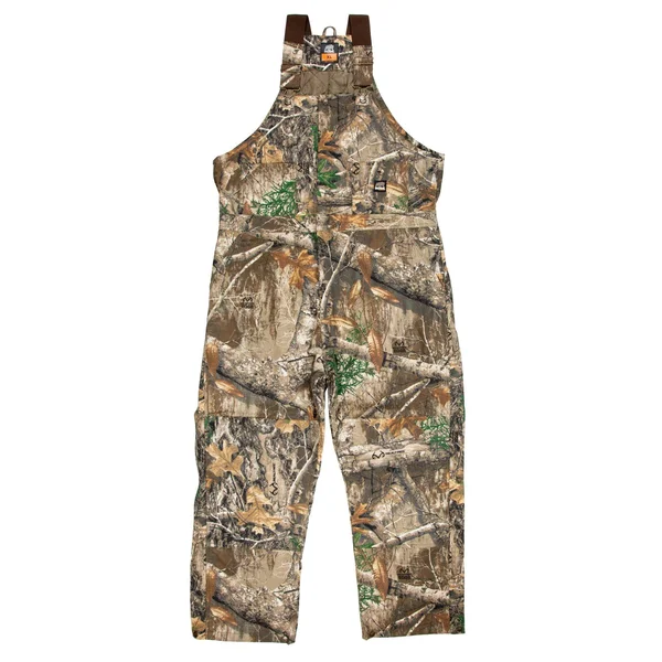 Berne Men's Camouflage Insulated Bib Overall, B415, Realtree Edge