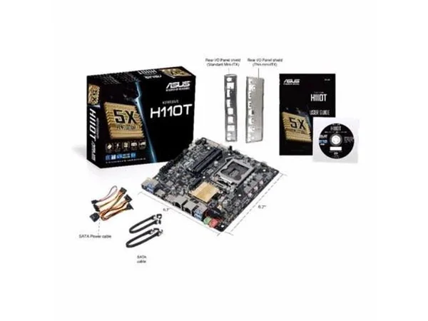 Asus H110T Motherboard LGA 1151 (Socket H4) Mini ITX Intel H110