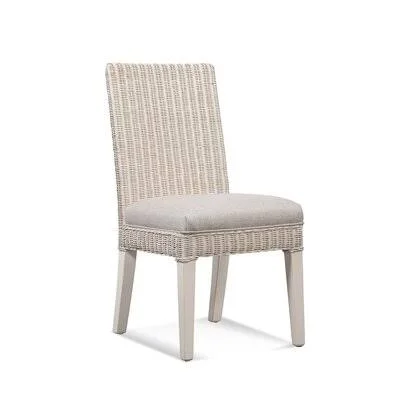 Farmhouse Side Chair Braxton Culler Body Fabric: Glacier Blue Textured; 0805-54, Leg Color: Navy Finish