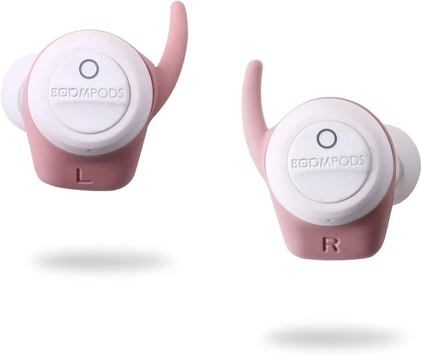 Boombuds True Wireless Earphones White, Pink