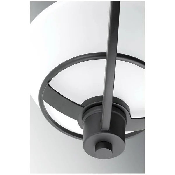 Progress Lighting P400034-031 Domain Three-Light Chandelier, Black