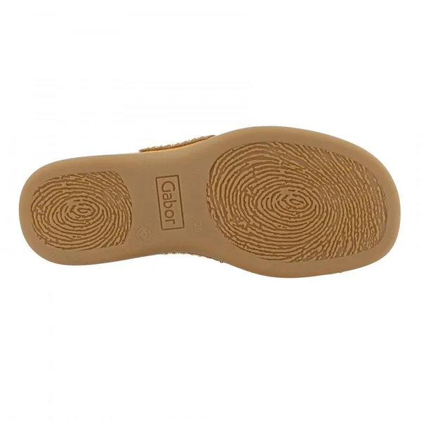 Gabor Lanzarote 63-700-54 Tan Leather 42 EU Womens Mules