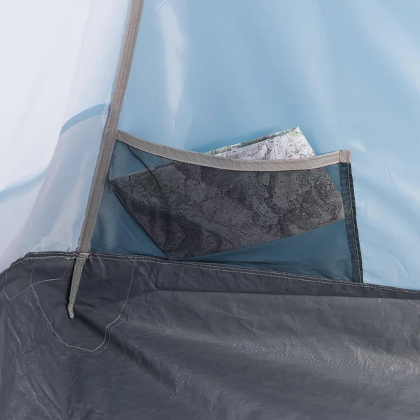 Quechua Camping Tent Arched, 6 Persons 3 Rooms Arpenaz 6.3 in Blue, Size All Other States