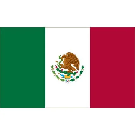 Valley Forge Flag 2-Foot by 3-Foot Nylon Mexico Flag