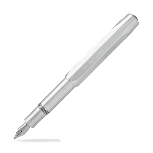 Kaweco Al Sport Fountain Pen - Raw - Double Broad