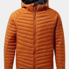 Craghoppers Mens Expolite Hood Jacket Potters Clay