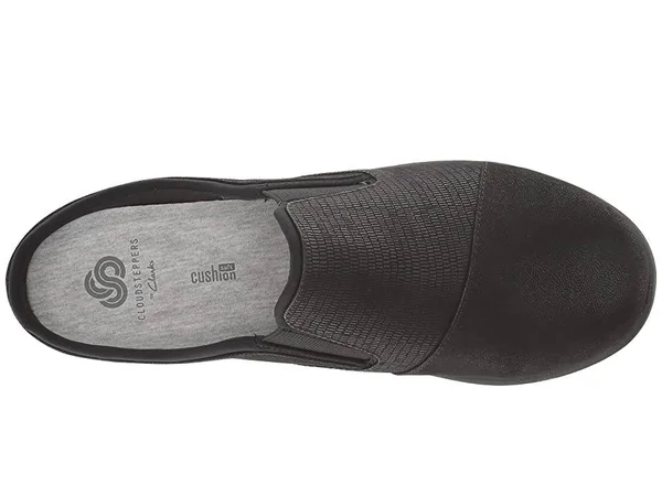 Clarks Womens Sillian Free Slip on Shoes Black 8.5 M