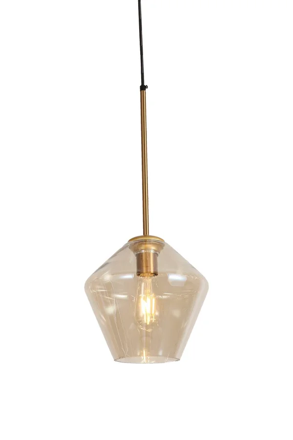 A Touch of Design Remy 1-Light Antique Brass Pendant
