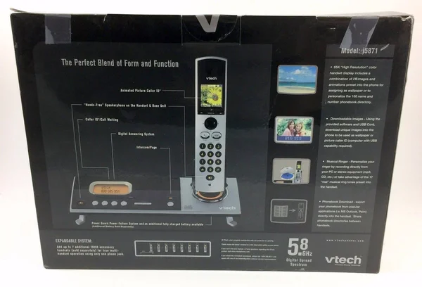 Vtech I5871 Expandable System w/ Digital Answering Device Color