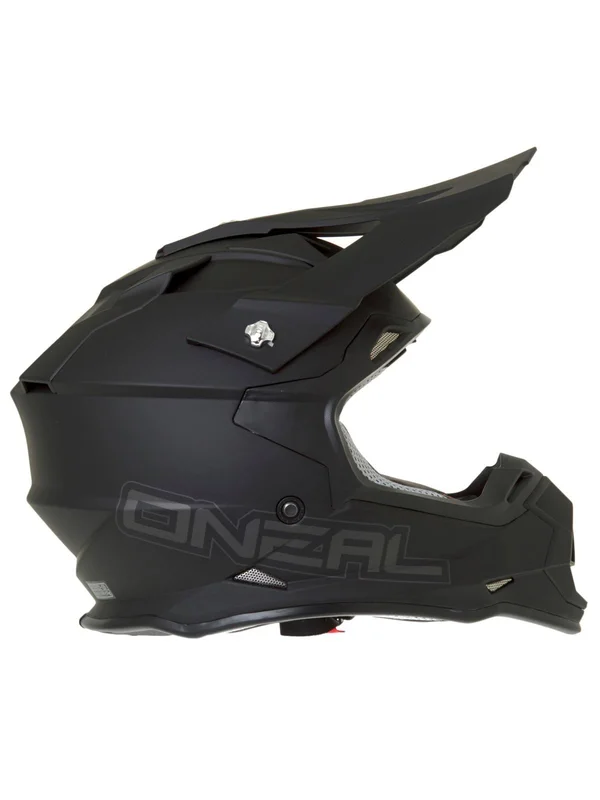 O ́Neal 2series RL Flat Motocross Helmet - Black, Size Xs