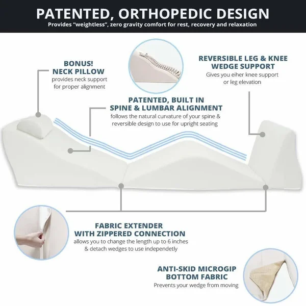 Contour Products BackMax Foam Bed Wedge System