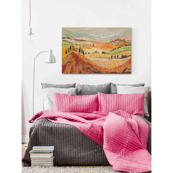 Tuscany XI Painting Print on Wrapped Canvas, Size: 30 inch x 45 inch
