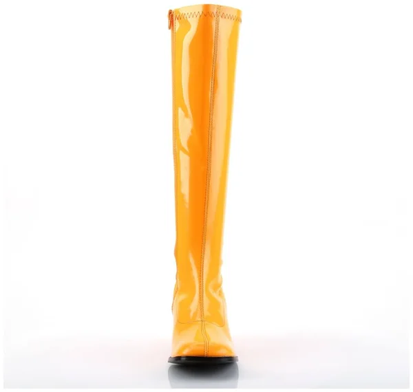 Funtasma - GOGO-300UV 10 - Neon Orange Str Patent