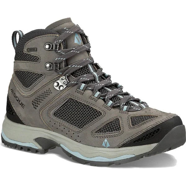 Vasque Breeze III GTX Hiking Boot Wide - Women's 10 - Gargoyle/Stone Blue