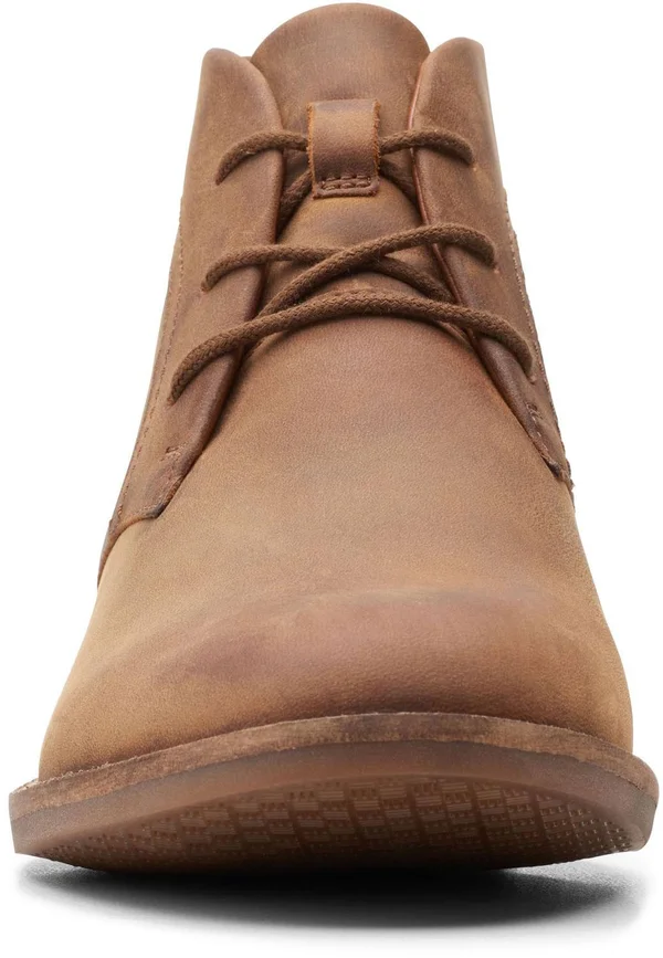 Clarks Camzin Grace Women's Boots Dark Tan Leather : 8 D - Wide
