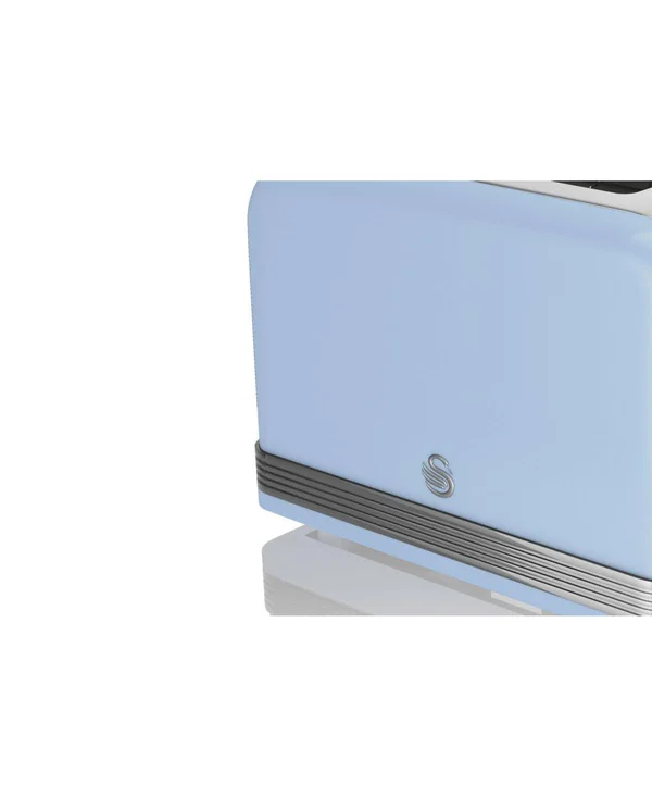 Swan Grey Retro 2 Slice Toaster