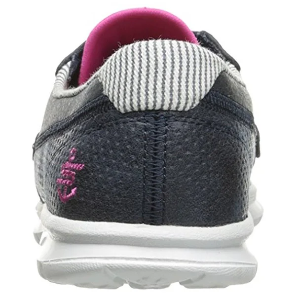 Skechers Women's Go Step Shore Boat Shoe - Size: 5.5 M, Blue/White