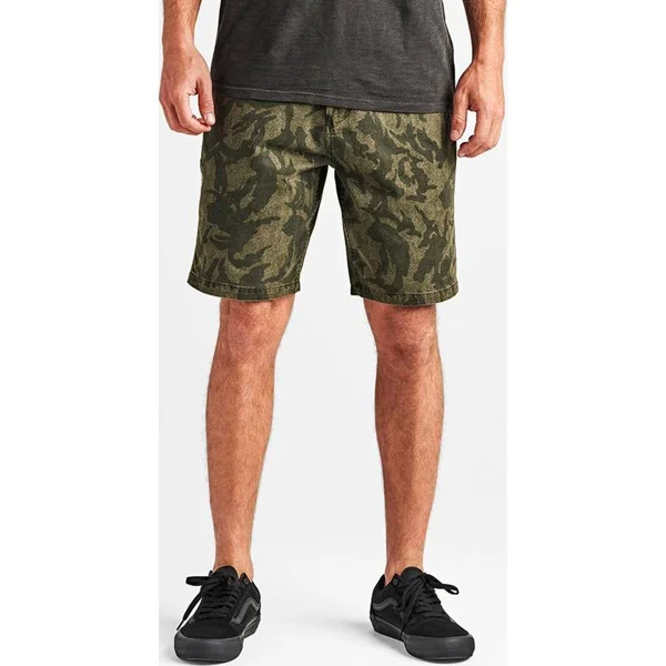 Roark Porter Midweight Chino Shorts II 19x22 Military, 34
