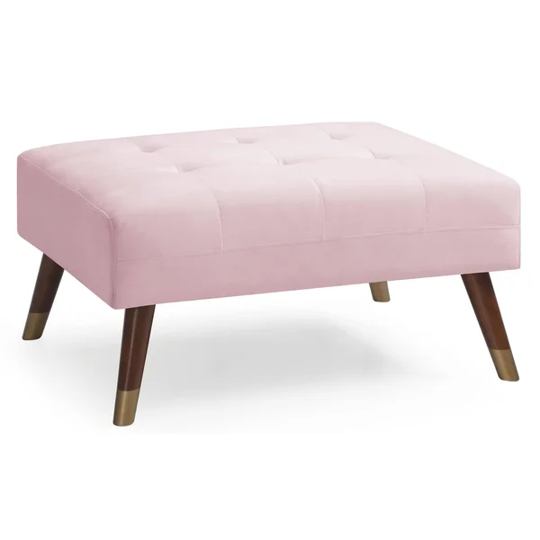 LYKE Home Ottoman - Pink