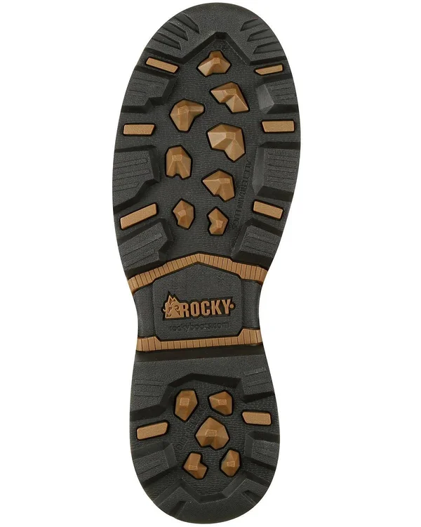 Men's Rocky 8 inch Maxx 800G Insulated Waterproof Boot Rks0322 - Size: 11.5 Medium, Brown