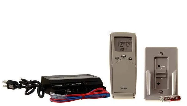 Skytech 3301PF Fireplace Remote with Thermostat and Fan Control