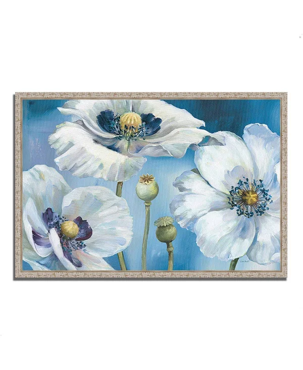 22x22 x 32x22 Blue Dance I by Lisa Audit Fine Art Giclee Print
