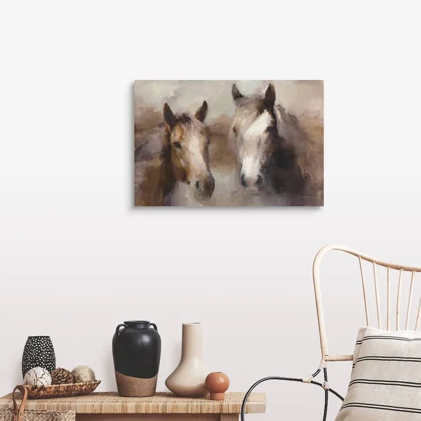 Blazing The West Neutral Crop, Canvas Wall Art, 30x20, Great Big Canvas