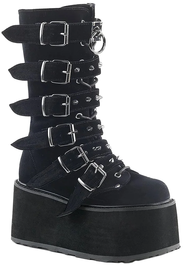 Demonia - Damned-225 9, Black Velvet