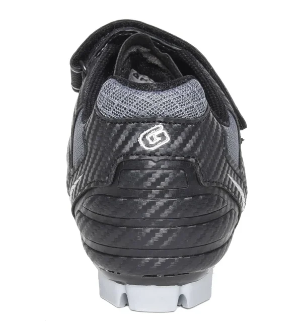 Gavin MTB Mountain Unisex Bike Mesh Indoor Fitness Cycling Shoes, Black/Grey