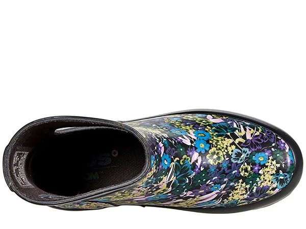 Bogs Patch Ankle Night Garden Women's Shoes Black Multi : 12 B - Medium