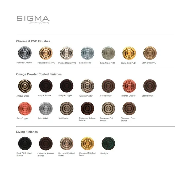 Sigma 1.81TR00.40 Series 81 Towel Ring Polished Brass PVD