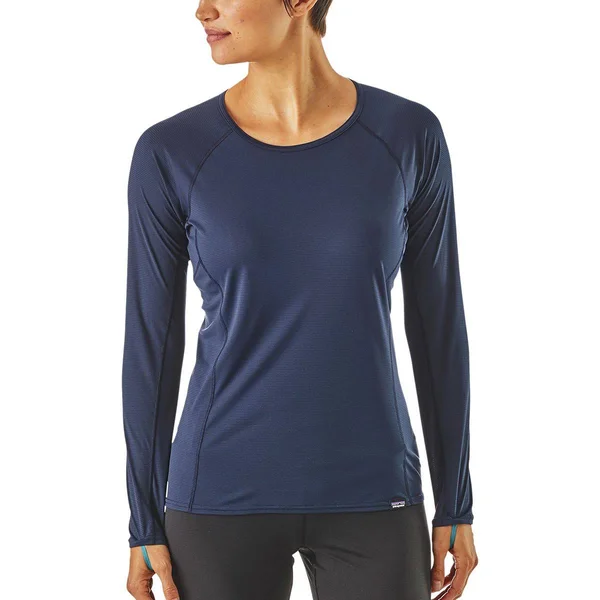 Patagonia Capilene Lightweight Baselayer Crew Neck Shirt - Navy Blue (45646) XL